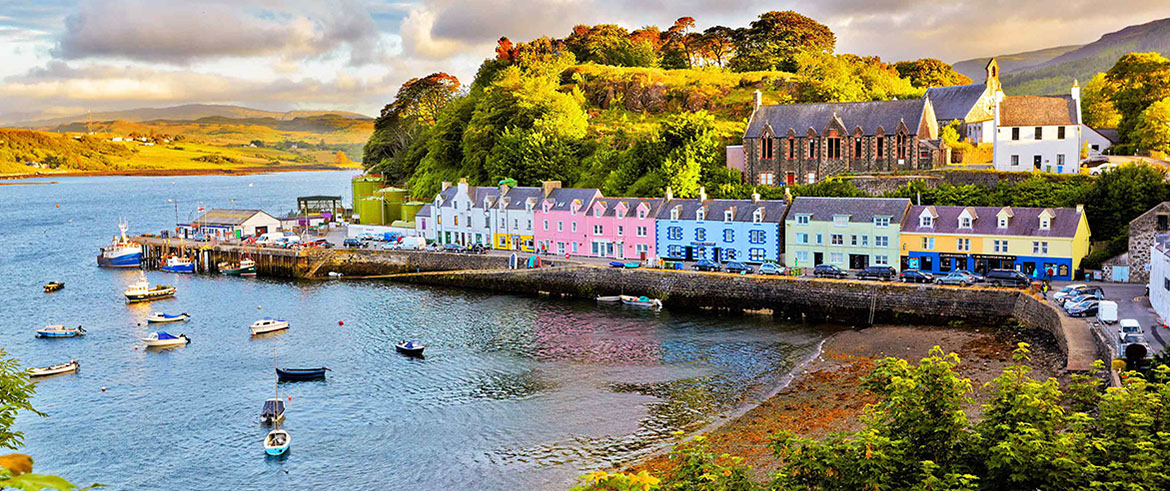 Explore Portree on the Isle of Skye when you stay at Taransay House Bed and Breakfast