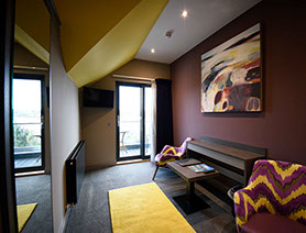 Taransay House Luxury Accommodation in Portree offers private seating areas in our rooms