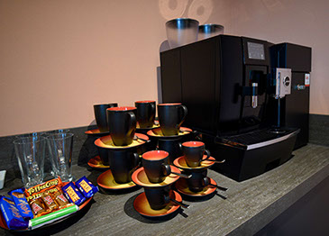 Enjoy great coffee at Taransay House Luxury Bed and Breakfast in Portree