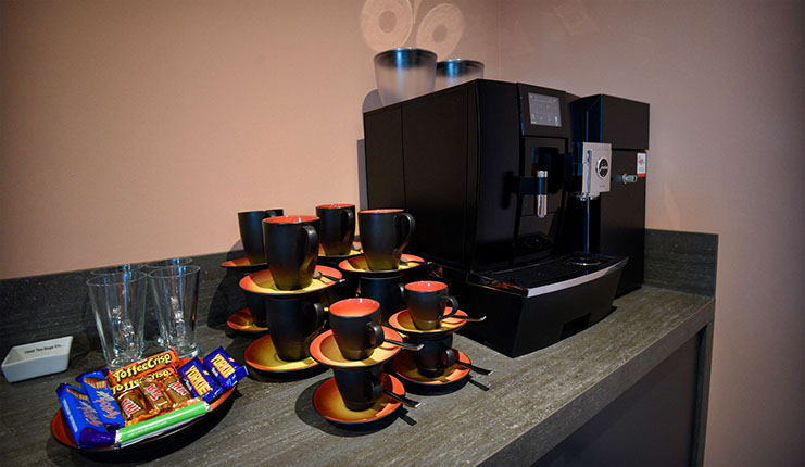 Enjoy great coffee at Taransay House Luxury Bed and Breakfast in Portree