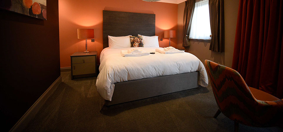 Our luxury bed and breakfast accommodation in Portree contains Super King Size Double Beds with WIFI internet access