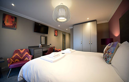 Super King Size Double Bedrooms in Taransay House Luxury Bed and Breakfast Accommodation