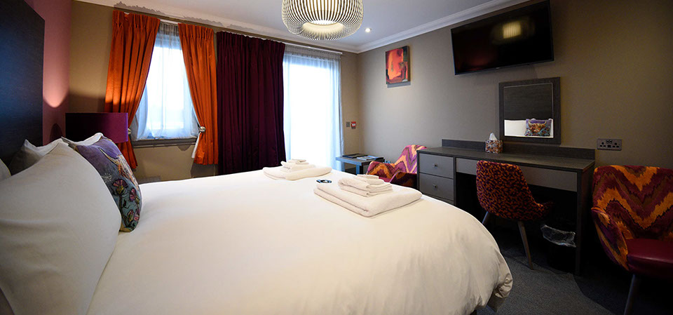 Taransay House luxury bed and breakfast accomodation in Portree contains Smart TVs with WIFI internet access