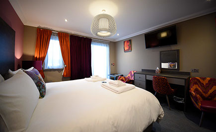 Taransay House luxury bed and breakfast accomodation in Portree contains Smart TVs with WIFI internet access