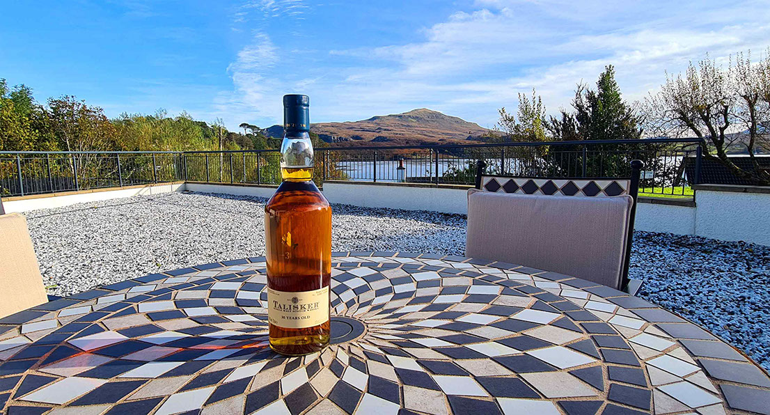 Enjoy great Scottish Food and Drink at Taransay House in Portree