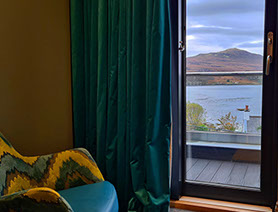 Enjoy stunning sea views at Taransay House Luxury Bed and Breakfast in Portree