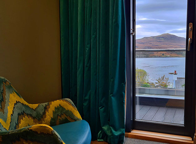 Room 4 At Taransay House Contains A Super King Size Double Bed With Sea ...